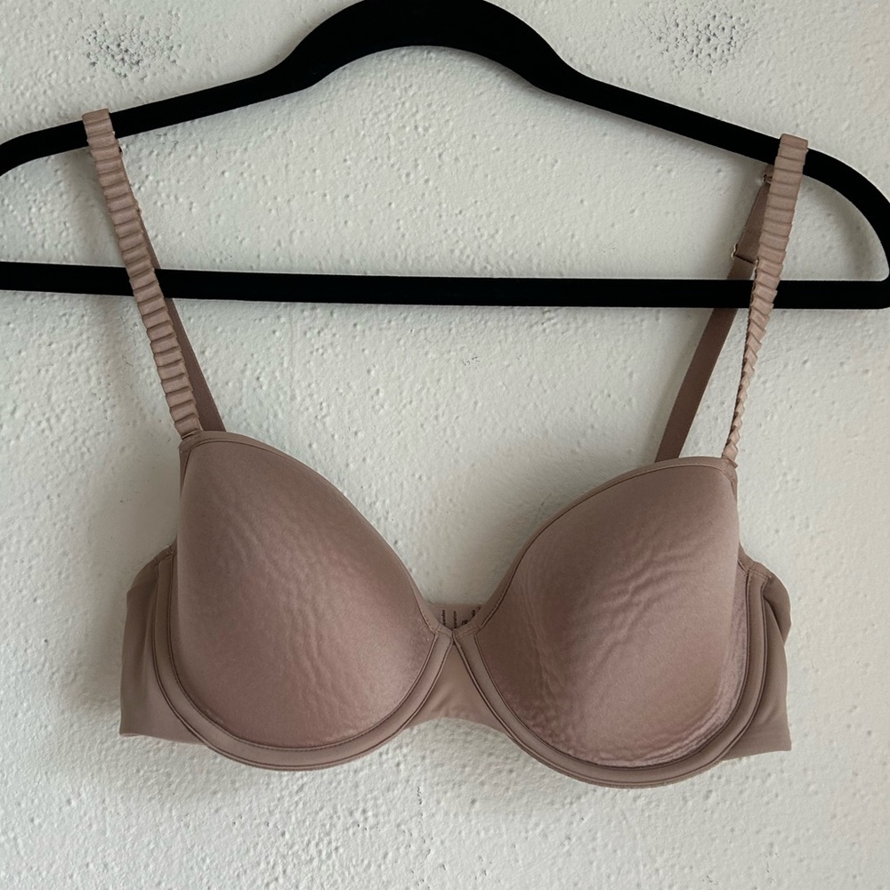Thirdlove 24/7 Classic T-Shirt Bra Taupe Nude 32 D - Picture 2 of 5